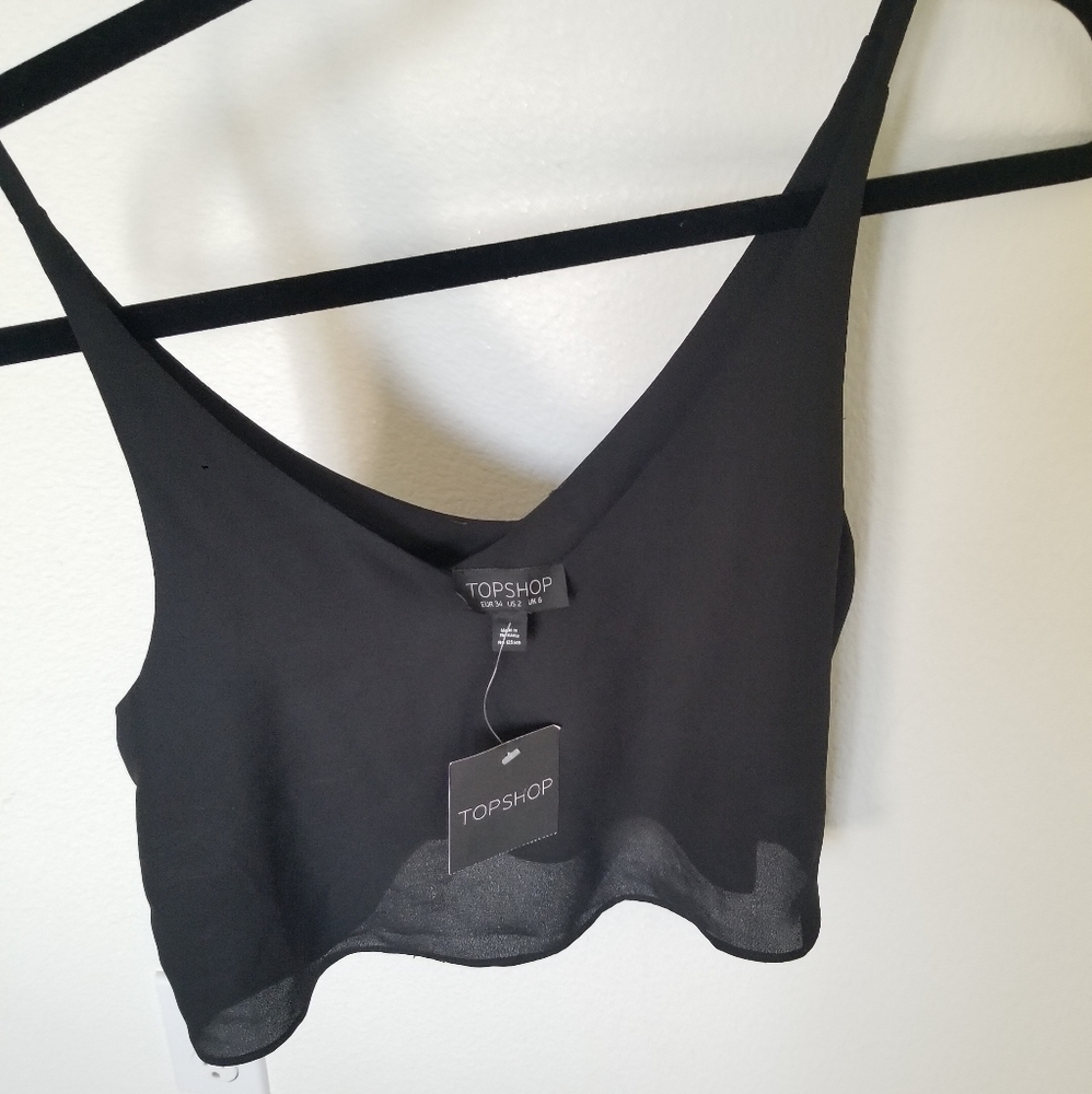 Topshop crop top